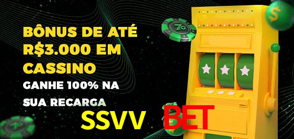 ssvv bet melhor bônus de depósito